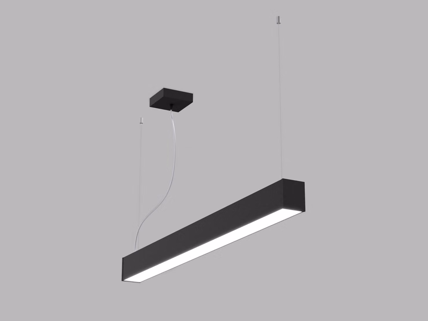 LED2 3237953ZBTW Lampada a sospensione NOLI II 90 P-Z, B ZIGBEE TW 30W 3000K-4000K nera