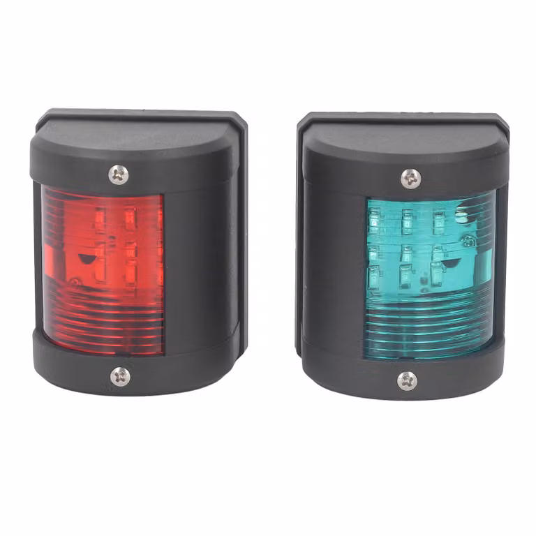 Luce di navigazione LED, luce laterale della barca, luce di prua, luce di navigazione marina, luci di navigazione della barca, luce marina