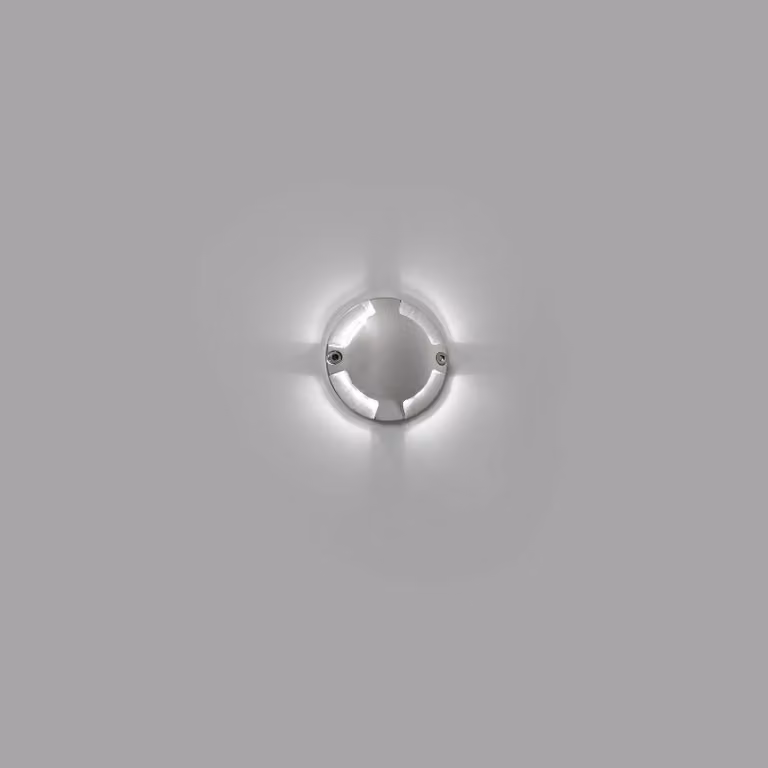 Lampada a LED da superficie KEENAN-3 6500K IP67 nichel opaco