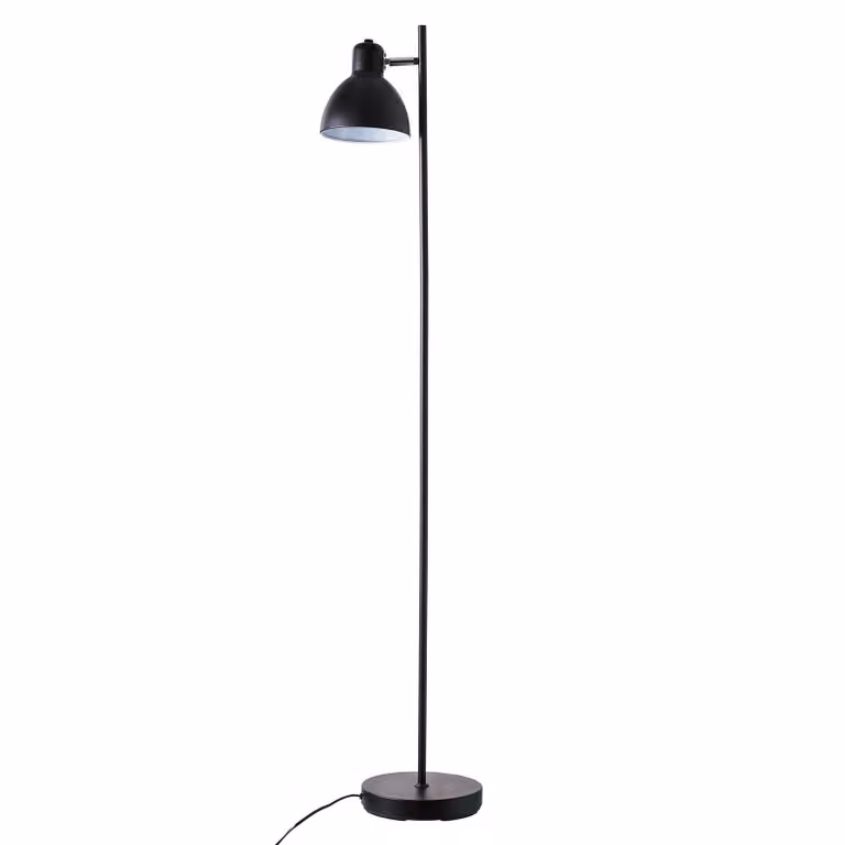 Dyberg Larsen Lampada da terra Skagen 1, Nero, Soggiorno / Sala da pranzo, Metallo, Scandinavo, Lampada da terra