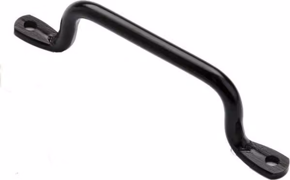 Maniglia tonda per tapparella in ferro Ø 8 mm BOURG MERMIER nero cataforesi - 340082
