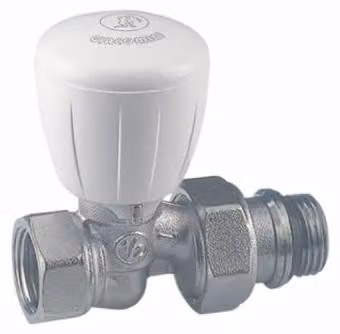 Giacomini - Raccordo per impianti di riscaldamento - Valvola a sfera dritta R422TG 1/2 - : R422X133