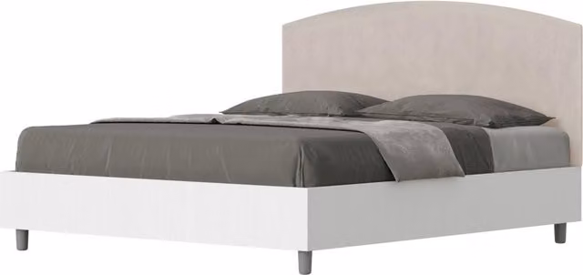 Letto Matrimoniale Antilia GIORDANOSHOP Colore Sabbia L/P/H: 160 x 200 x 115 cm – 1