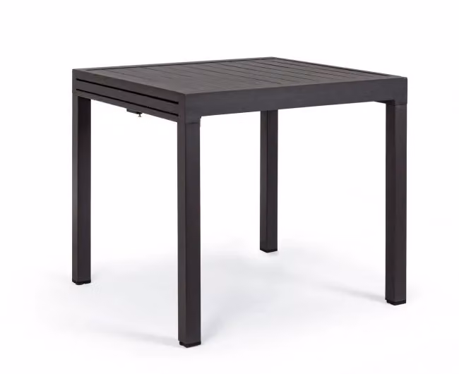 Tavolo da esterno allungabile Pelagius Bizzotto in alluminio antracite L/P/H: 83-166 x 80 x 75 cm – 2