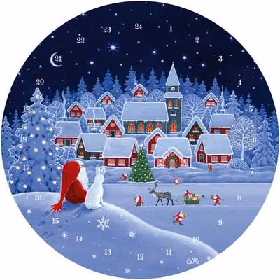 Calendario dell'Avvento "Gli aiutanti laboriosi dei Tomte"