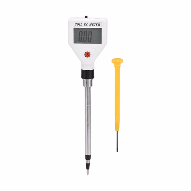 Misuratore di conducibilità del terreno con chiaro display LCD, elevata precisione, rapido tempo di risposta, piccolo, portatile e robusto