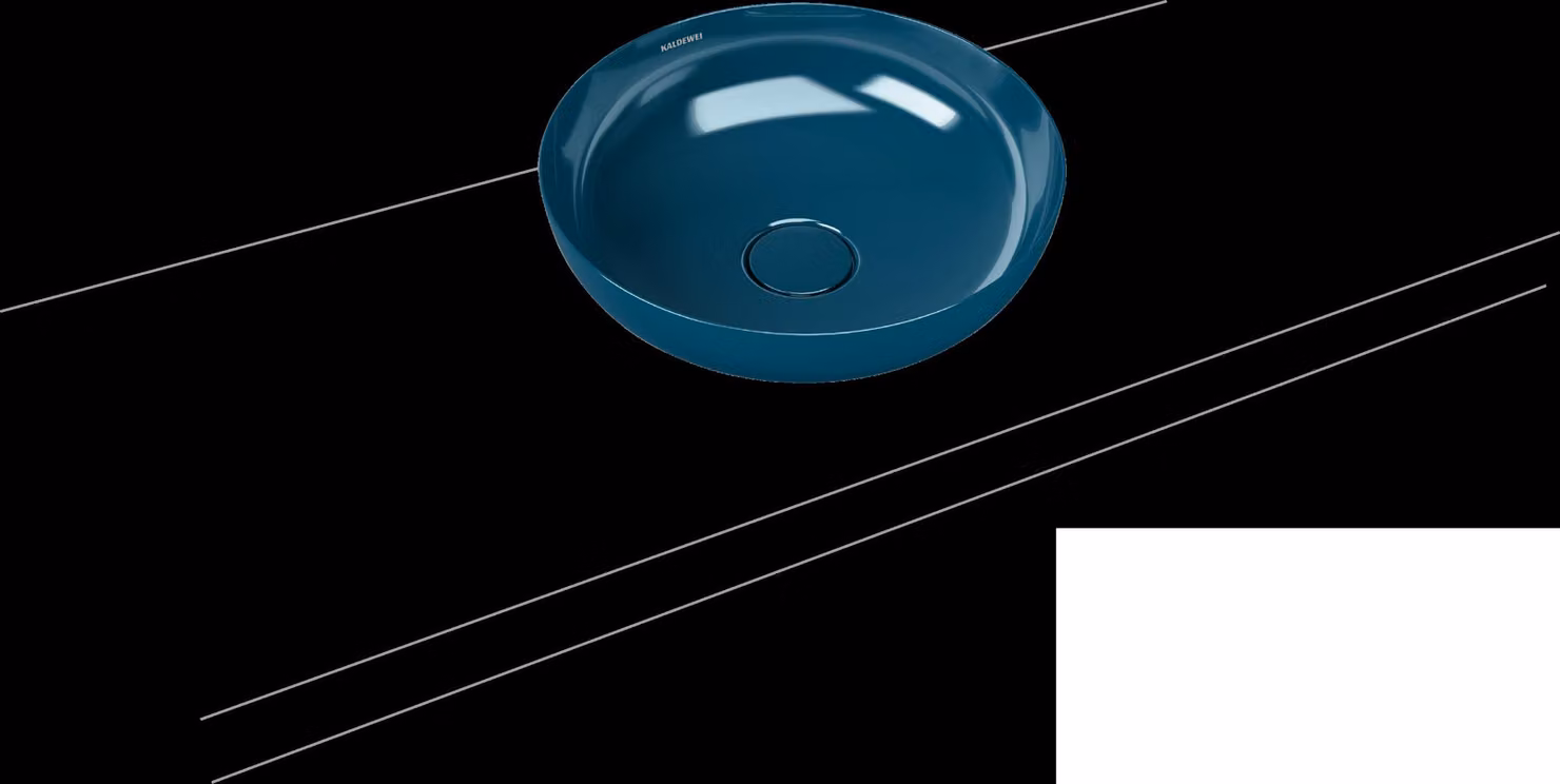 KALDEWEI MIENA Vasque de lavabo 3180, ronde, sans trop-plein, diamètre 450 mm, 909306003678, 909306003678
