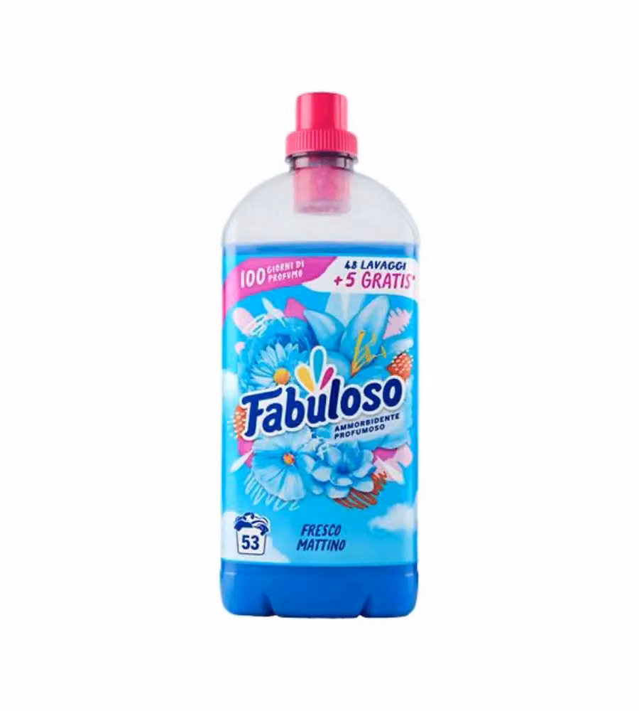 Fabuloso Ammorbidente Fresco Mattino 1,17 L per Bucato Morbido