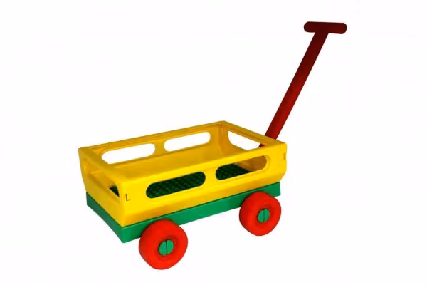 Carrello manuale Wadertoys, singolo, 1 pezzo, colori assortiti