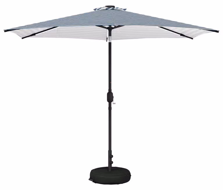Parasol da Giardino con Luci LED 300 x 300 cm Poliestere