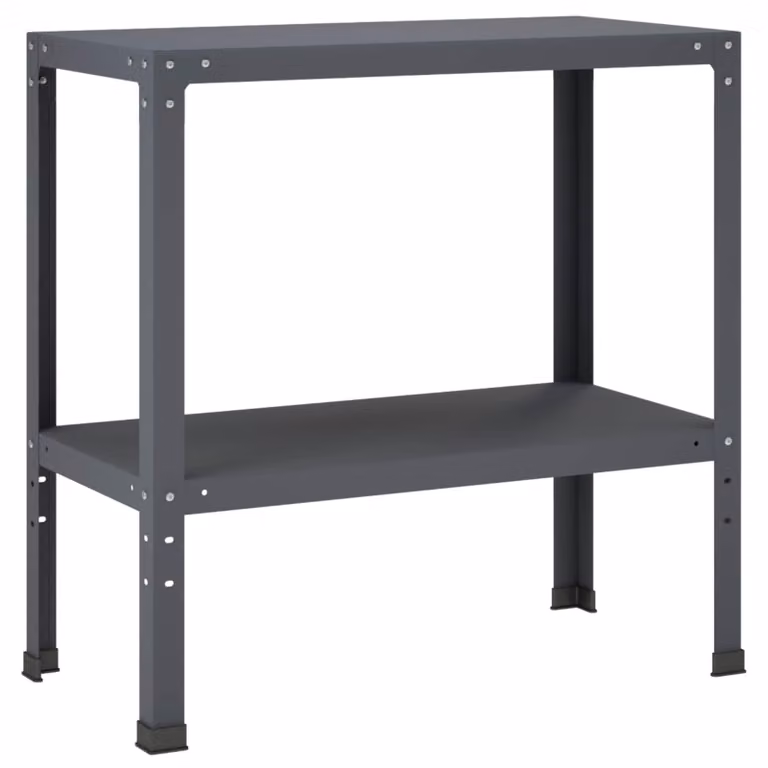 Tavolo da coltivazione, dimensioni 100 x 40 x 80 cm, acciaio con rivestimento in polvere