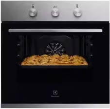 Forno elettrico da incasso Electrolux Serie 300 in acciaio inox color argento, capacità 58 lt, classe energetica A, Larghezza: 60 cm