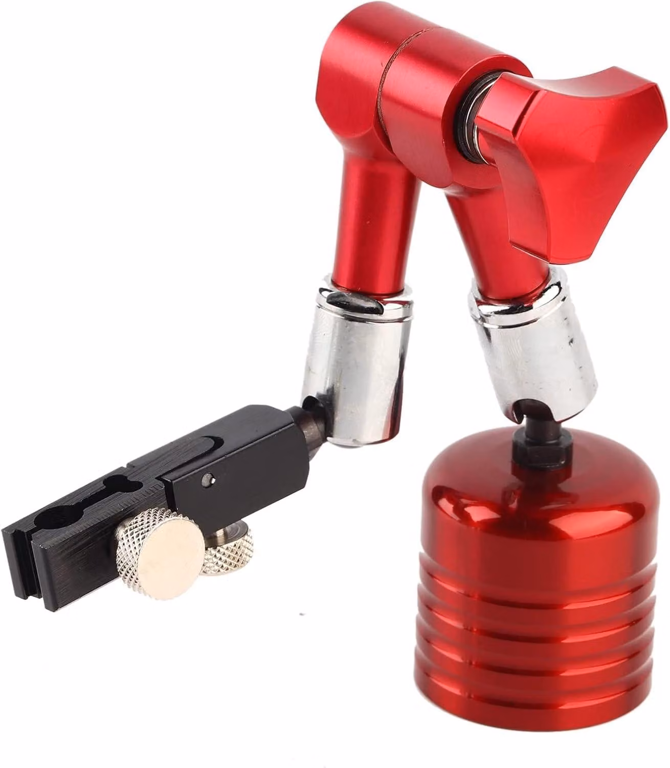 Supporto per indicatore di misurazione da 50 kg - Base magnetica - Meccanismo di microregolazione - Acciaio inossidabile - Braccio universale - Design resistente - Indicatore di misurazione