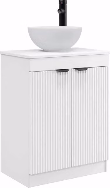 Mobile da bagno con Lavabo | Armadio Lavabo Bianco 54 x 35 x 83 cm