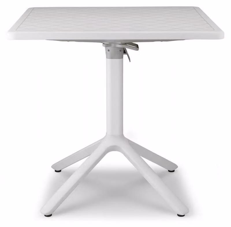 TAVOLO ECO RIBALTABILE 70X70 h75 PIANO LISCIO - SCAB Colore: Lino