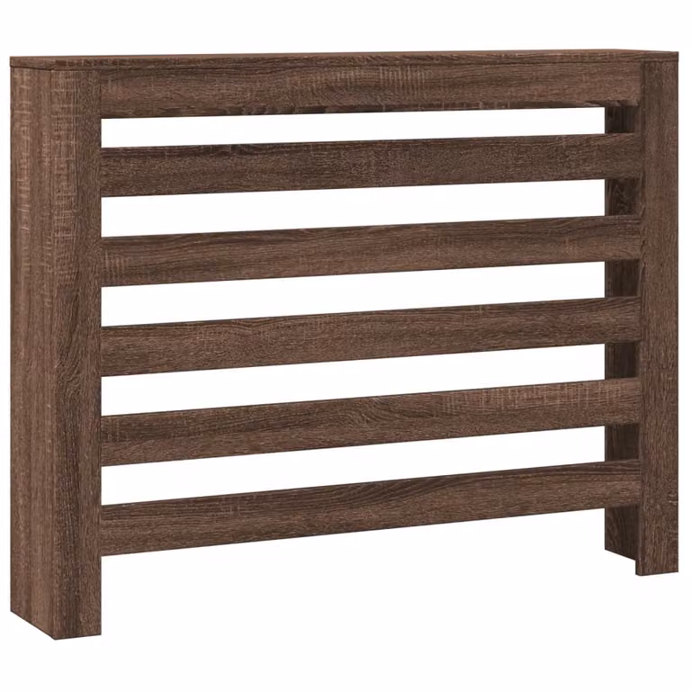 Copertura Termosifone Rovere Marrone 104x20x82cm in Multistrato
