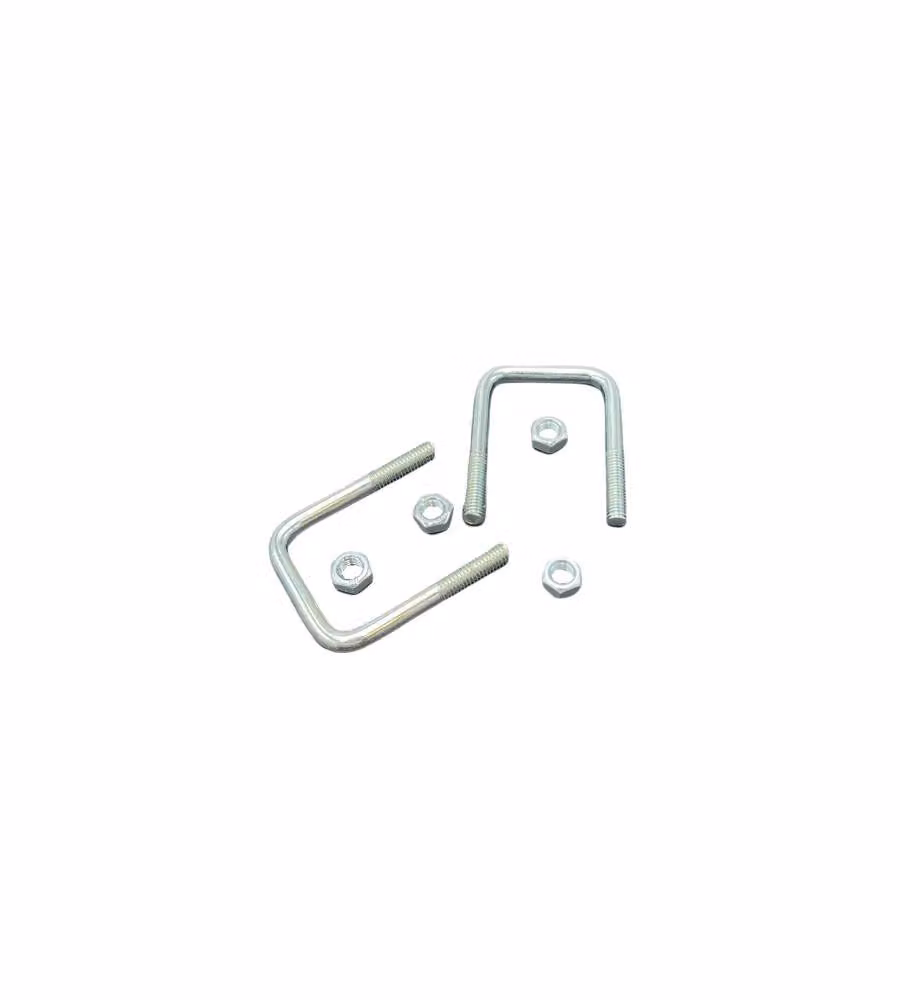 Raccordo Quadro Zincato Mm.8X31X50