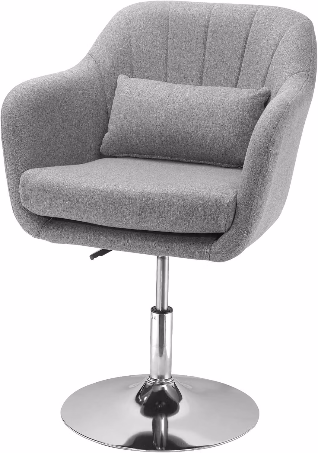 Sedia da lavoro - Sedia da ufficio - Sedia girevole - Sgabello da bar - Sedia da computer - Regolabile, altezza 79-91 cm - Struttura in acciaio