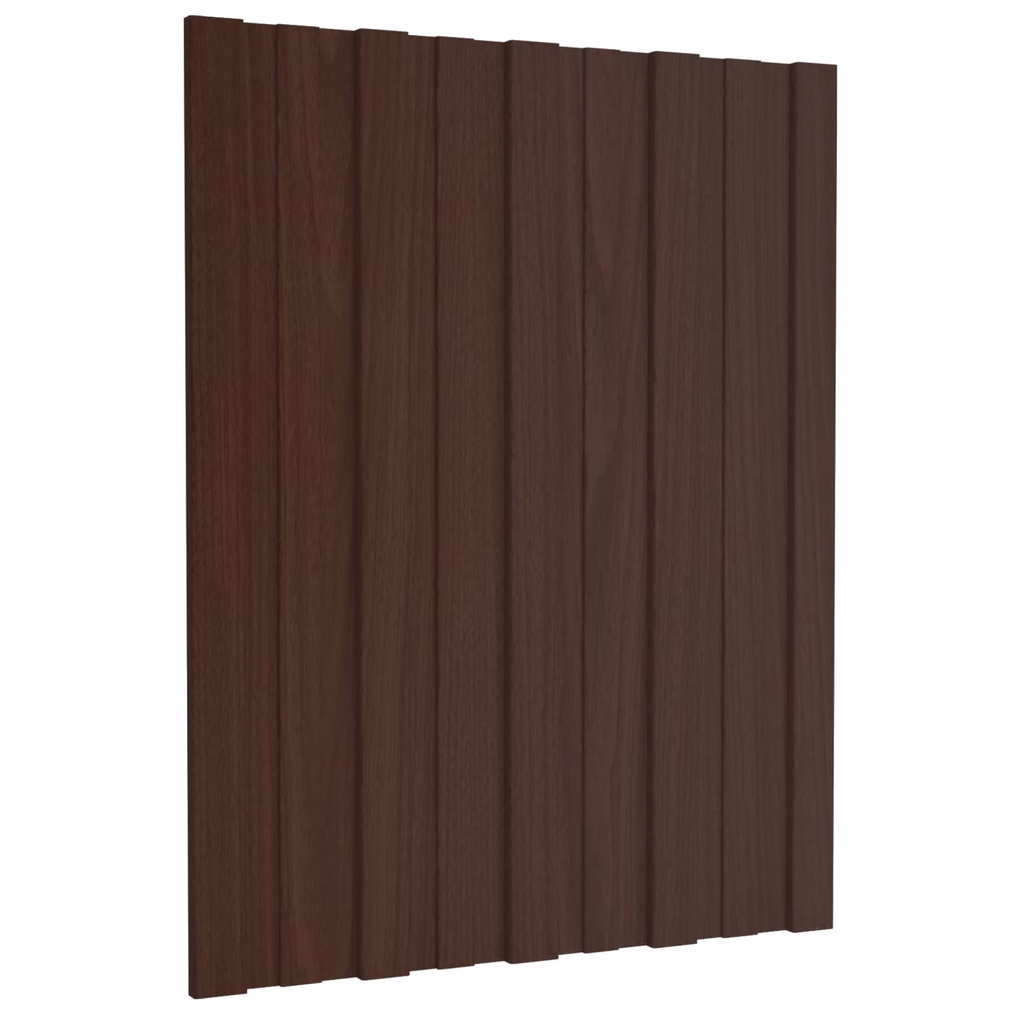 Set di 36 pannelli per tetto vidaXL in acciaio zincato marrone L: 60 cm, P: 45 cm