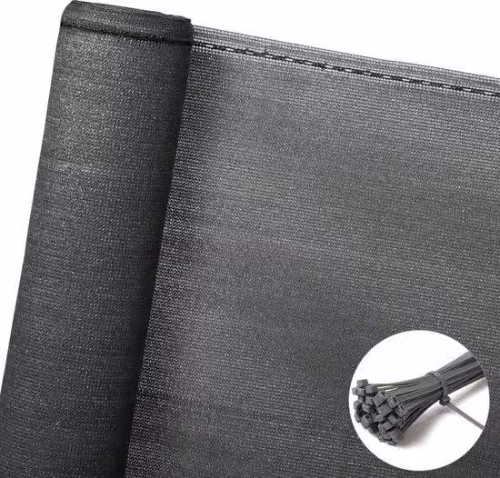 Paravento e tenda da sole 2 in 1, resistente alle intemperie, 1,2 x 10 m, antracite