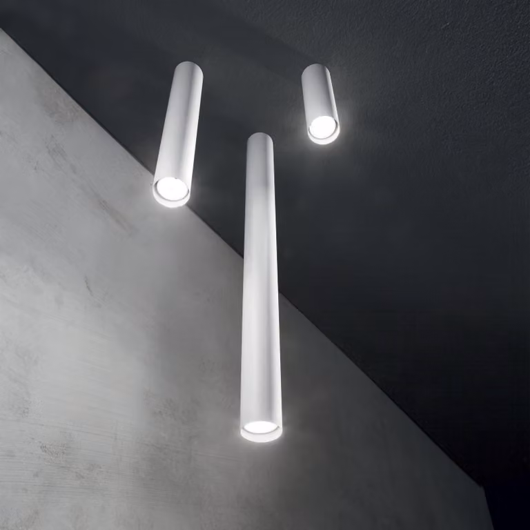 Plafoniera Look Ottone Dimmerabile 28W Gu10 Lampadine Incluse Ideal Lux