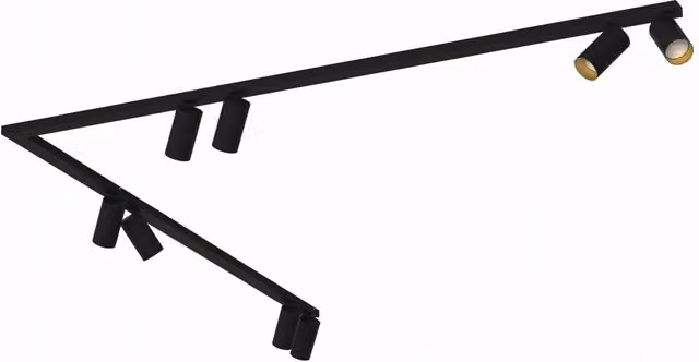 Nowodvorski Mono Corner barra spot soffitto 8xGU10 nero