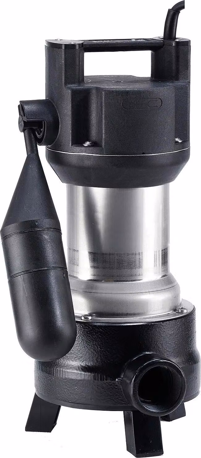 Pompa sommergibile per acque reflue US103 HES, con interruttore automatico, 230 volt