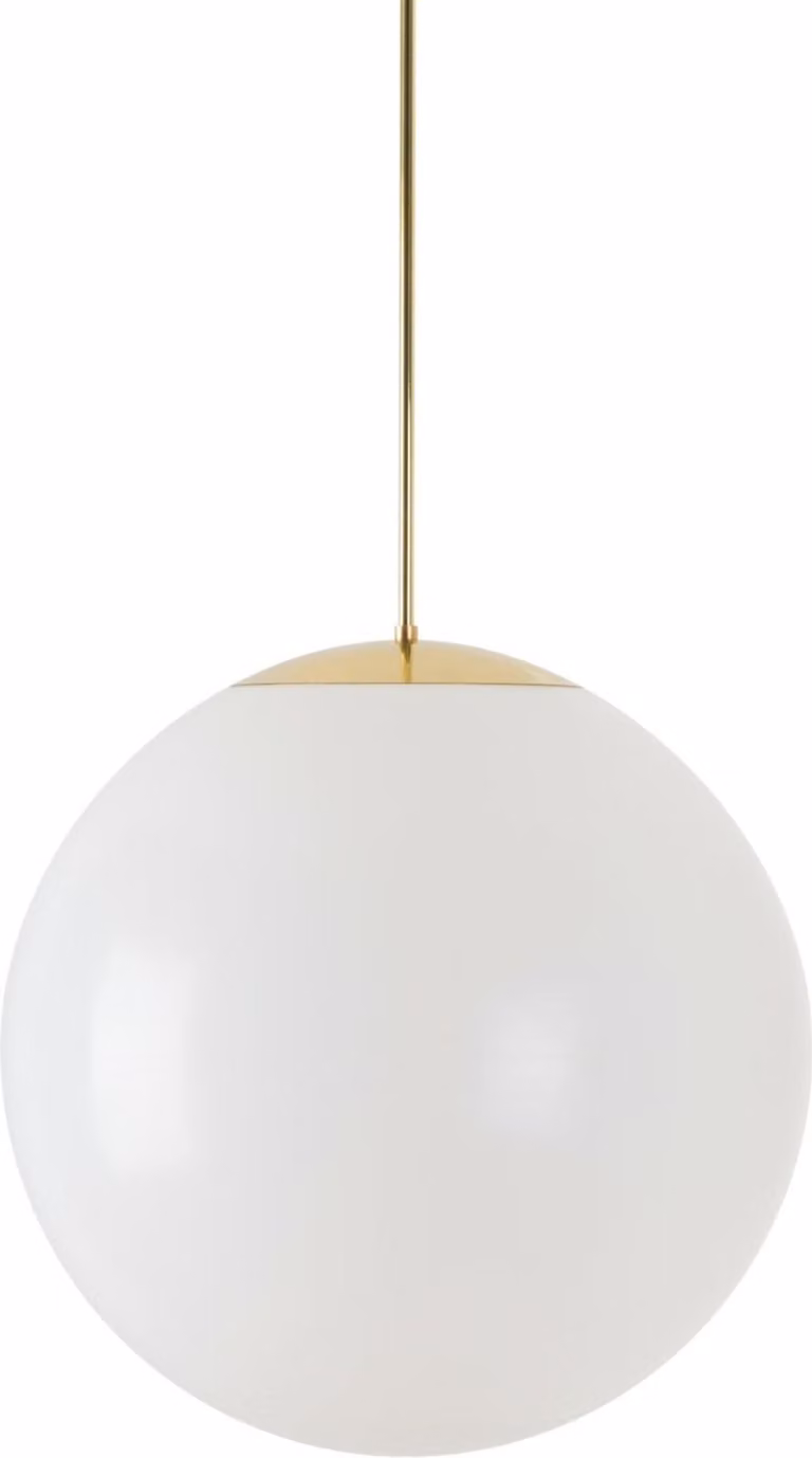 OSMONT ISI64150 ISIS P4 PM HP apparecchio a sospensione in plastica ottone lucido / bianco IP40 3000 K 59W LED DALI