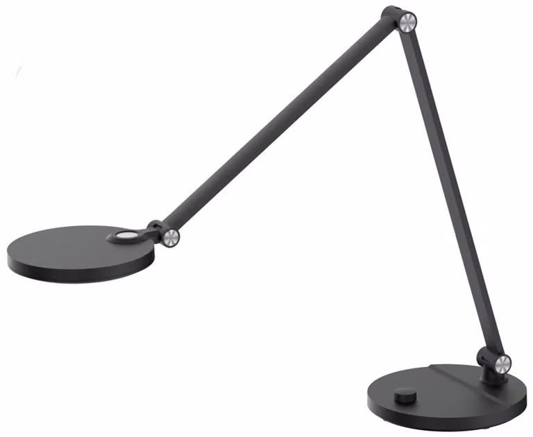 UNiLUX400153676 UNILUX Lampada da tavolo a LED EVEREST, nera