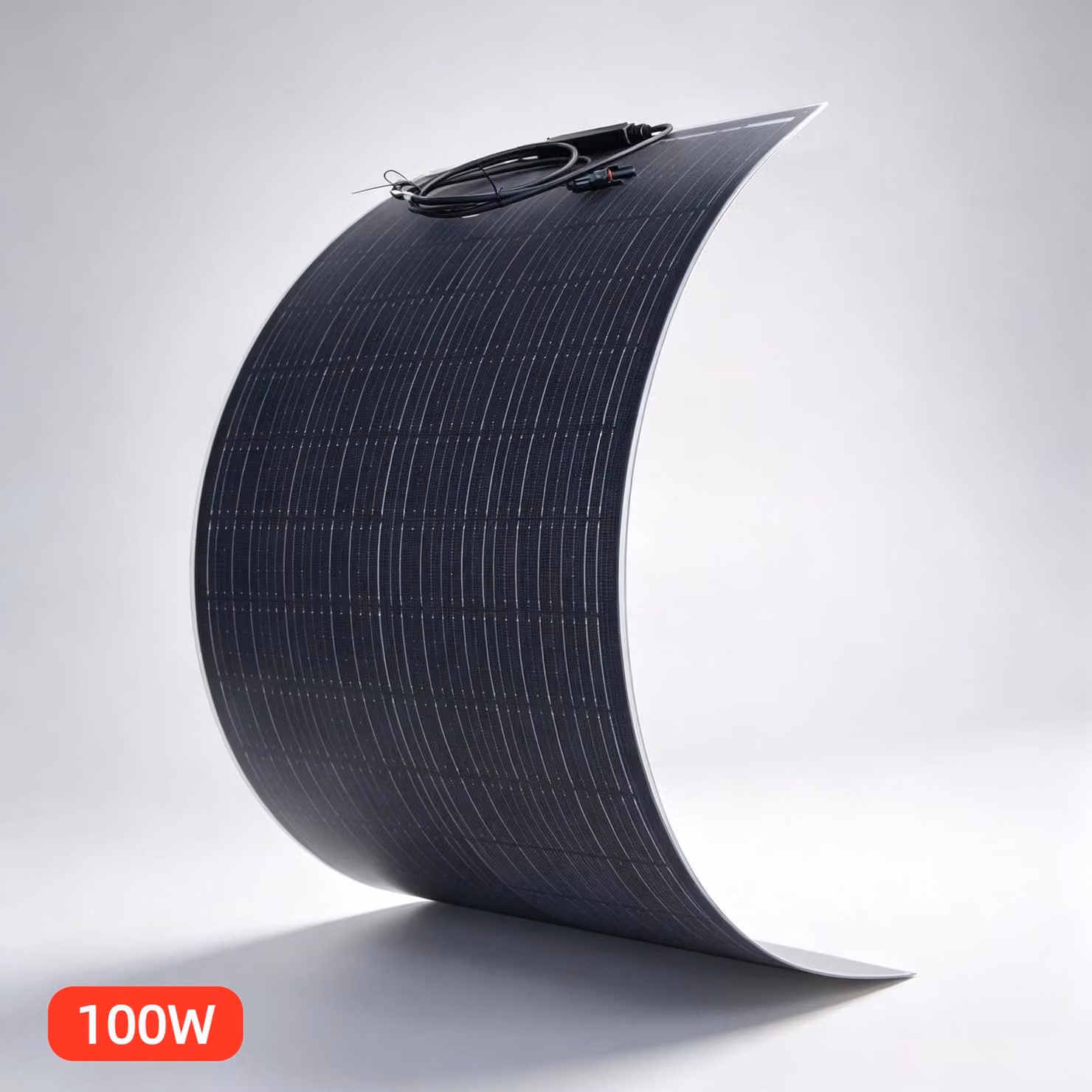Pannelli solari flessibili, 2 pezzi - 100 W - 18 V, silicio monocristallino