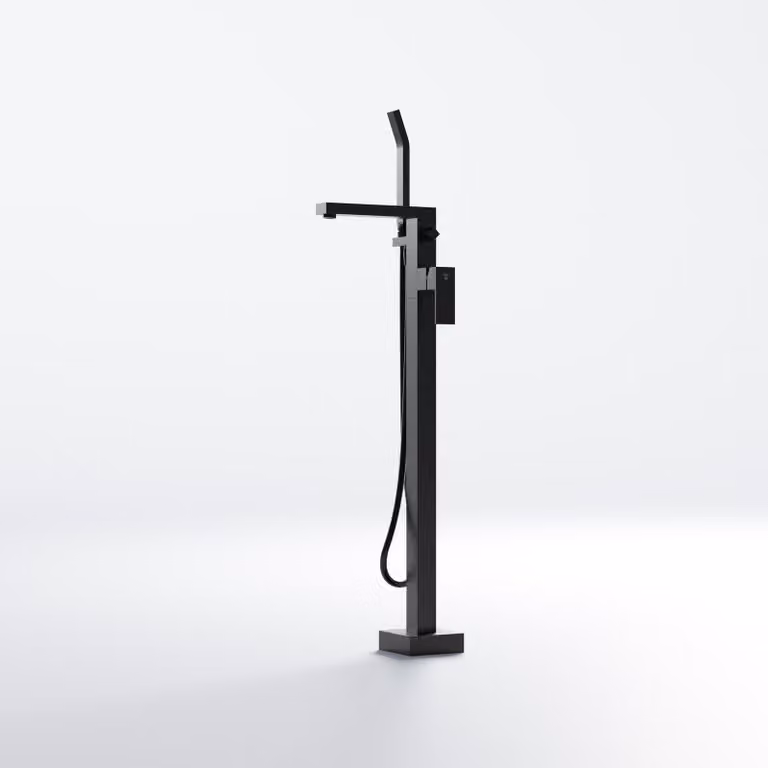 Steinberg Série 342 robinetterie de baignoire, sur pied, hauteur 875mm, saillie 210mm, 3421163S, 3421163S