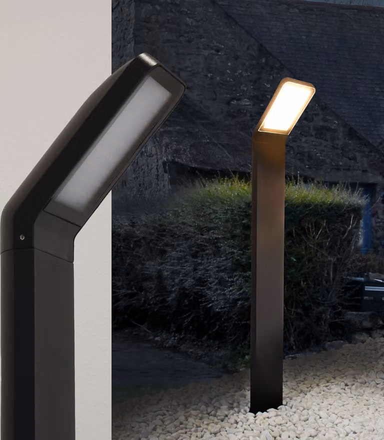 Luce a LED a stelo 80cm 10W luce da esterno luce da sentiero luce da palo 337-800 luce a stelo