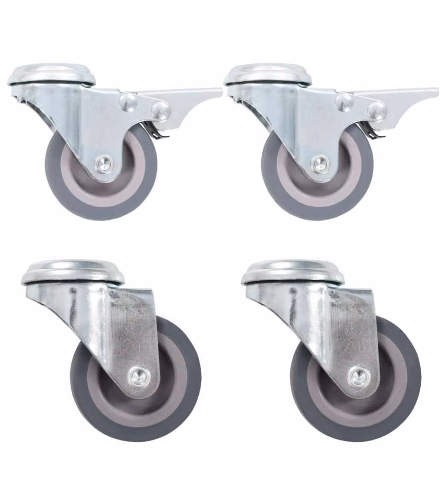 Ruote Girevoli con Foro per Bullone 8 pz 50 mm 277881