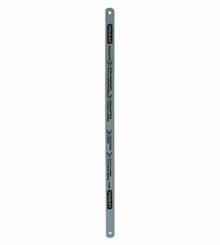 STANLEY 2-15-842 Confezione 5 lame di ricambio per seghetto metallo, lunghezza mm 300.