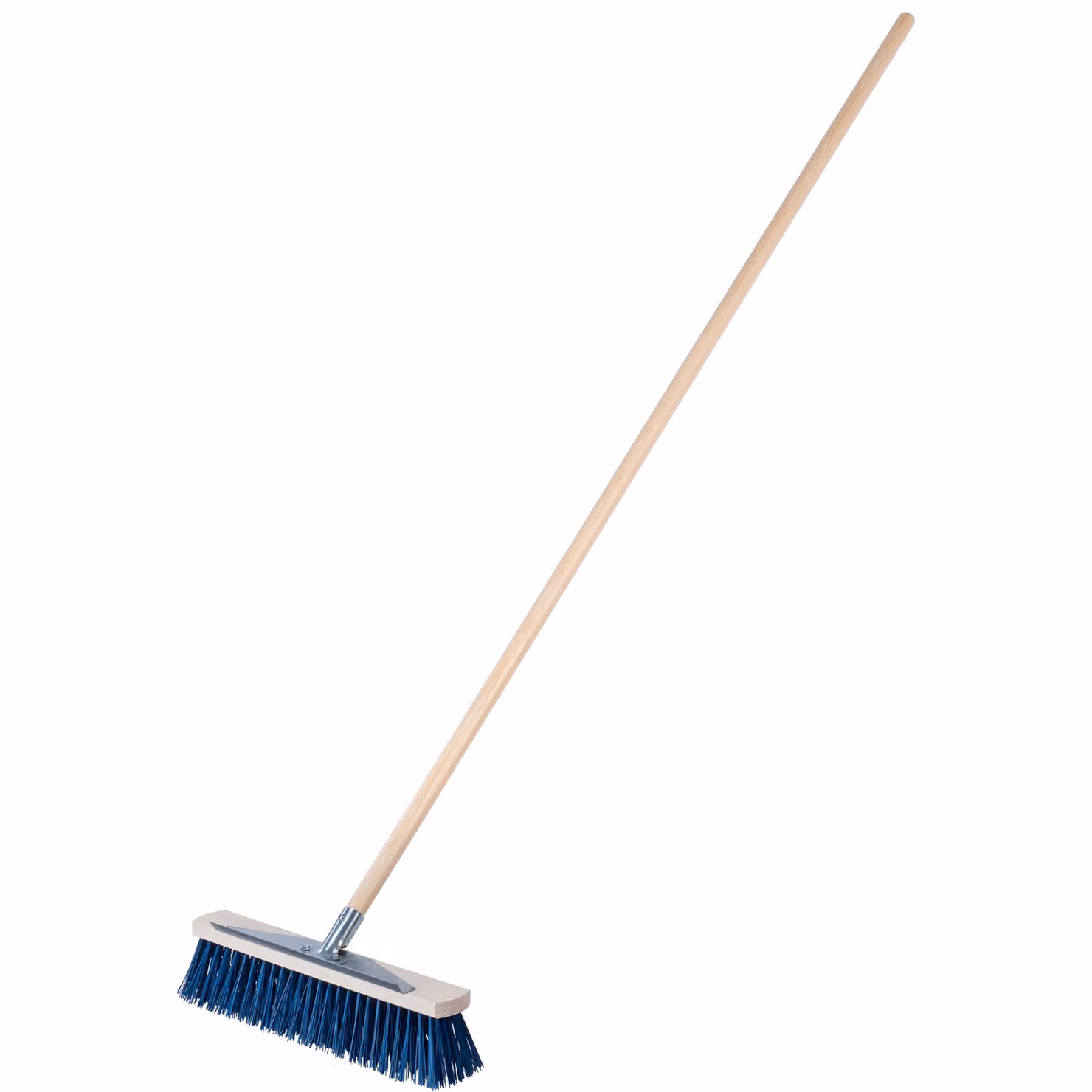 Scopa KADAX "Charel", scopa stradale con bordo raschiante, scopa larga in plastica, 40 cm