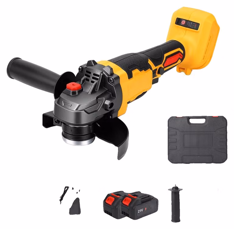Smerigliatrice angolare, potenza ad alta velocità, motore brushless, tipo 1 (2 batterie)