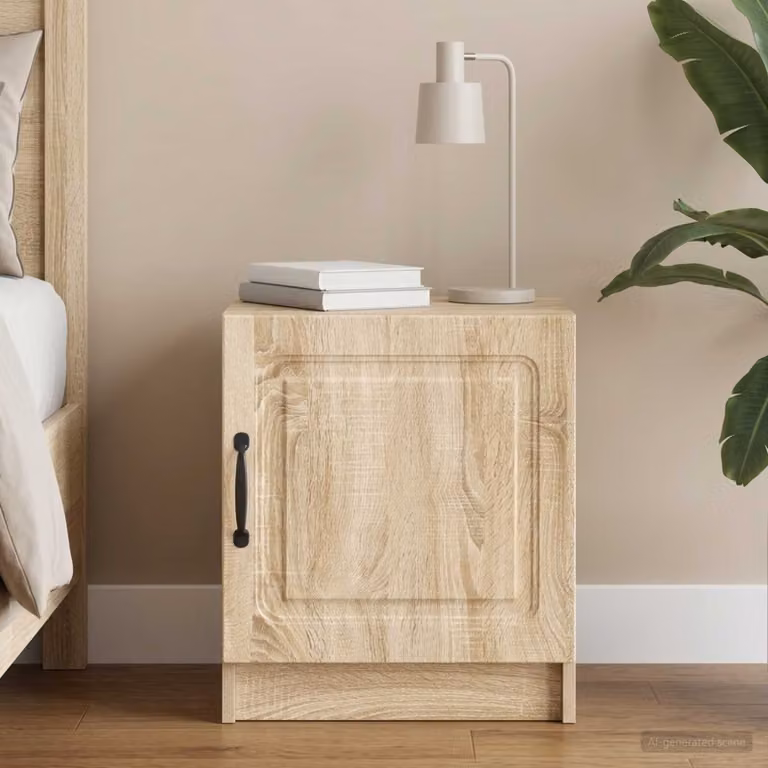 Armadio da Notte vidaXL in Rovere Sonoma, L: 43 cm, P: 34,5 cm, H: 47 cm