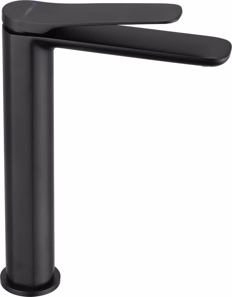 Mexen Largo rubinetto lavabo alto, nero - 73710-70