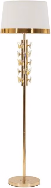 Lampadelle A Da Terra Gold Butterfly cm ø 45x157