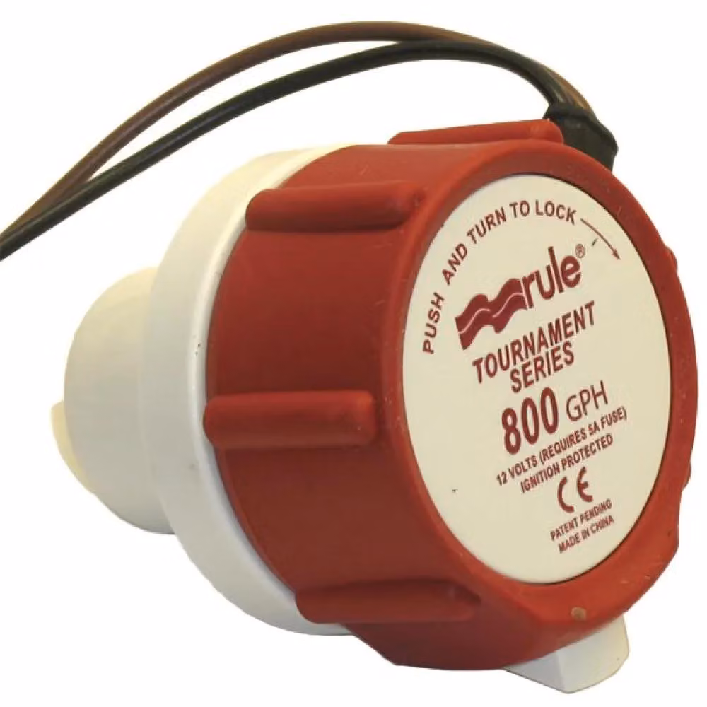 Pompe Rule 800gph Cartuccia motore di ricambio Bianco Bianco Taglia unica