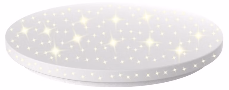BLULAXA Plafoniera LED Promina-S cielo stellato, 12 W, 1200 lm, 3000 K