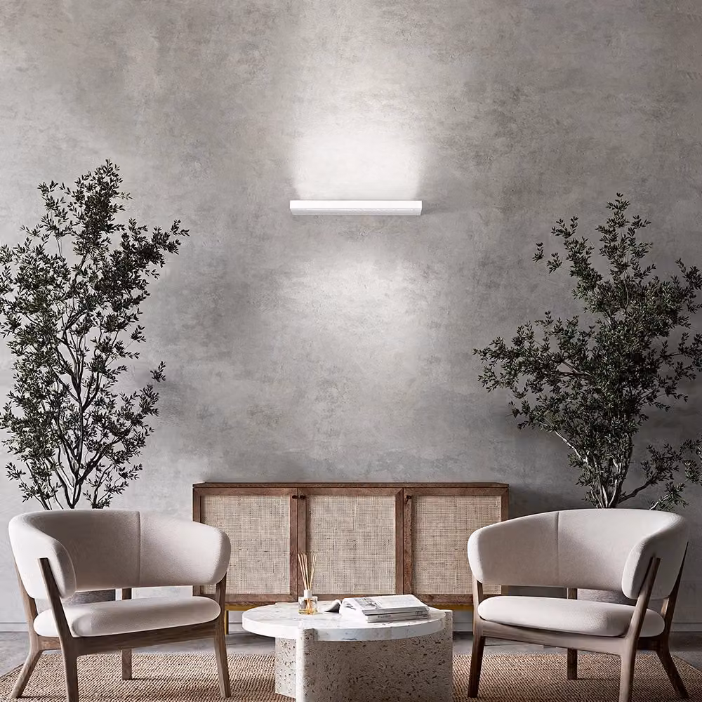 Applique Moderna Perenz Illumina in Metallo Bianco con LED 16W 3000K Luce Calda – 2