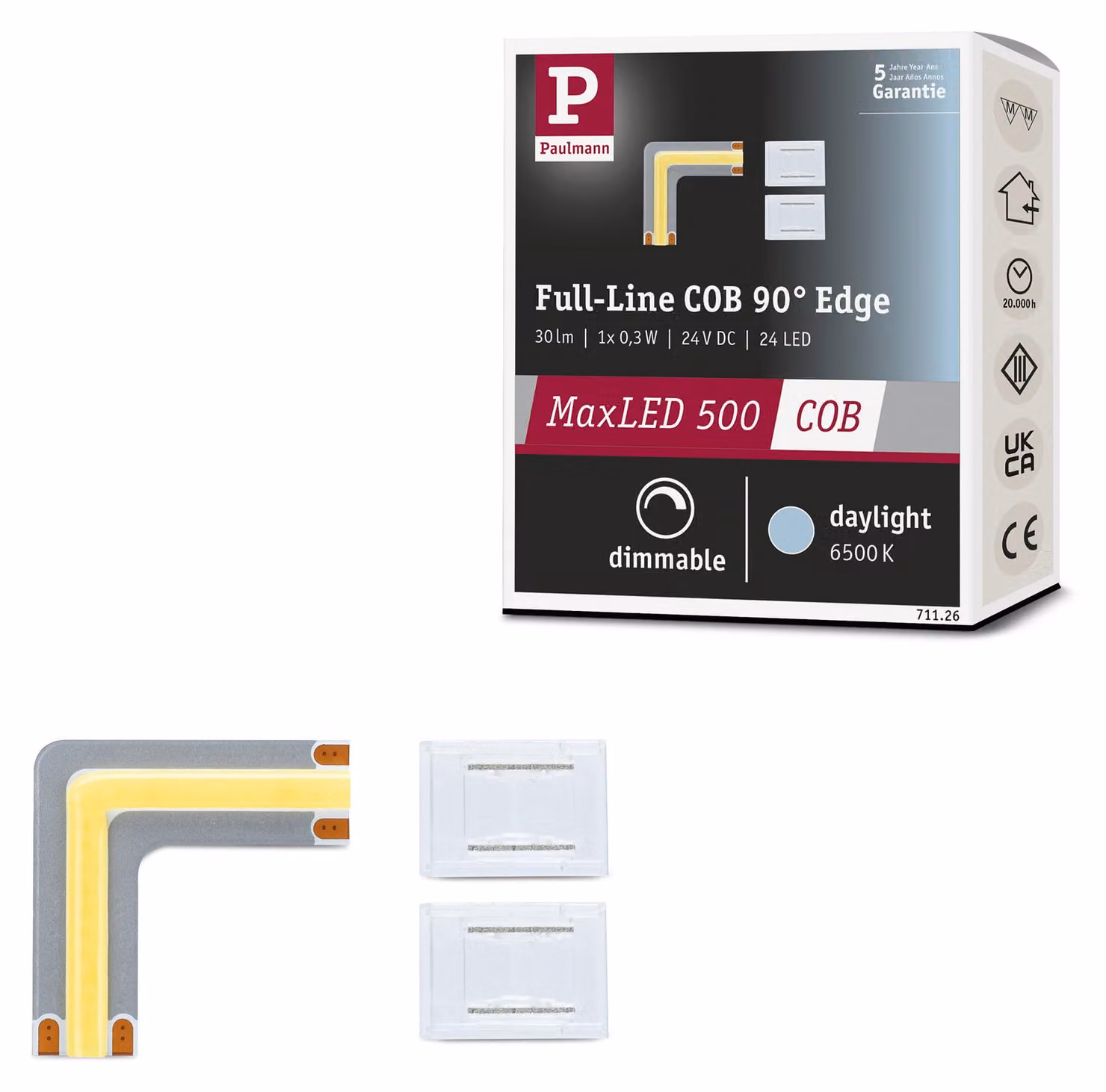 Paulmann MaxLED 500: striscia LED COB a linea continua
