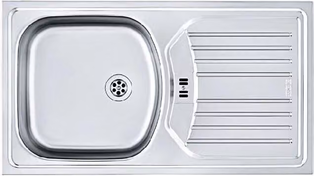 Franke Eurostar - Lavello ETN 614 NOVA 6/4, 780x435 mm, acciaio inox 101.0363.371