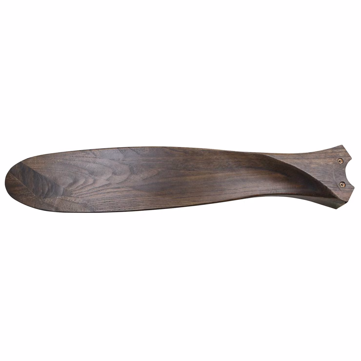 CasaFan Ventilatore da soffitto ECO GENUINO nero/noce Ø 122 cm silenzioso Genuino, Legno scuro, Soggiorno / Sala da pranzo, Legno, Moderno