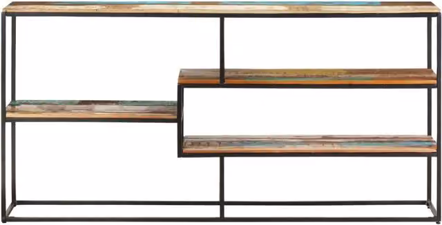 Credenza-Buffet-Armadio da cucina 150x30x75 cm in Legno Massello di Recupero