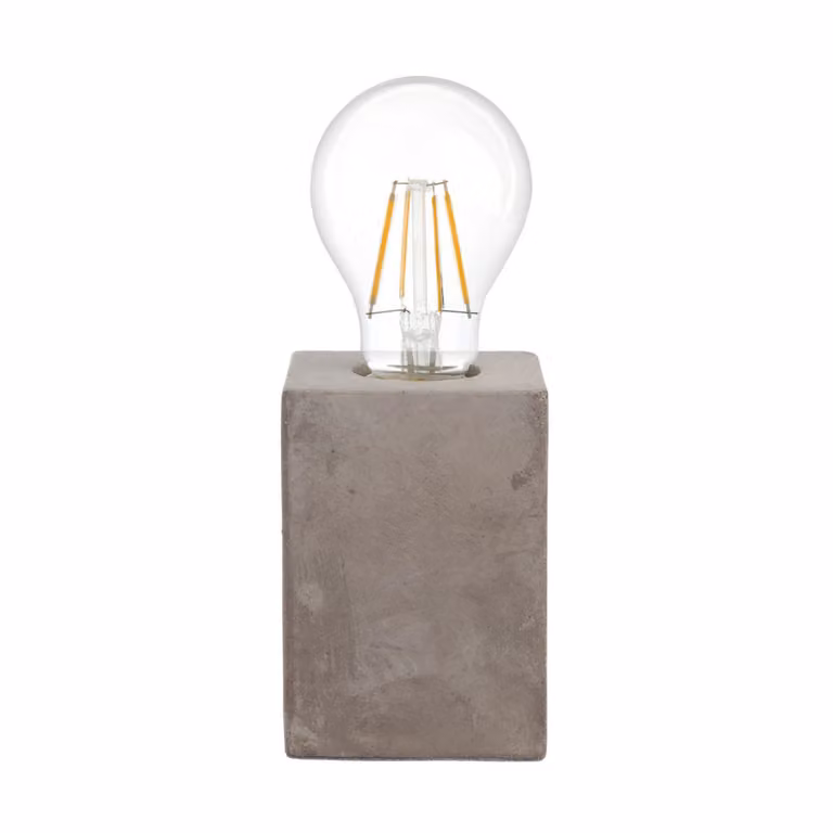 Lampada Da Scrivania Contemporanea Prestwick 1 Luce Vetroceramica Grigio
