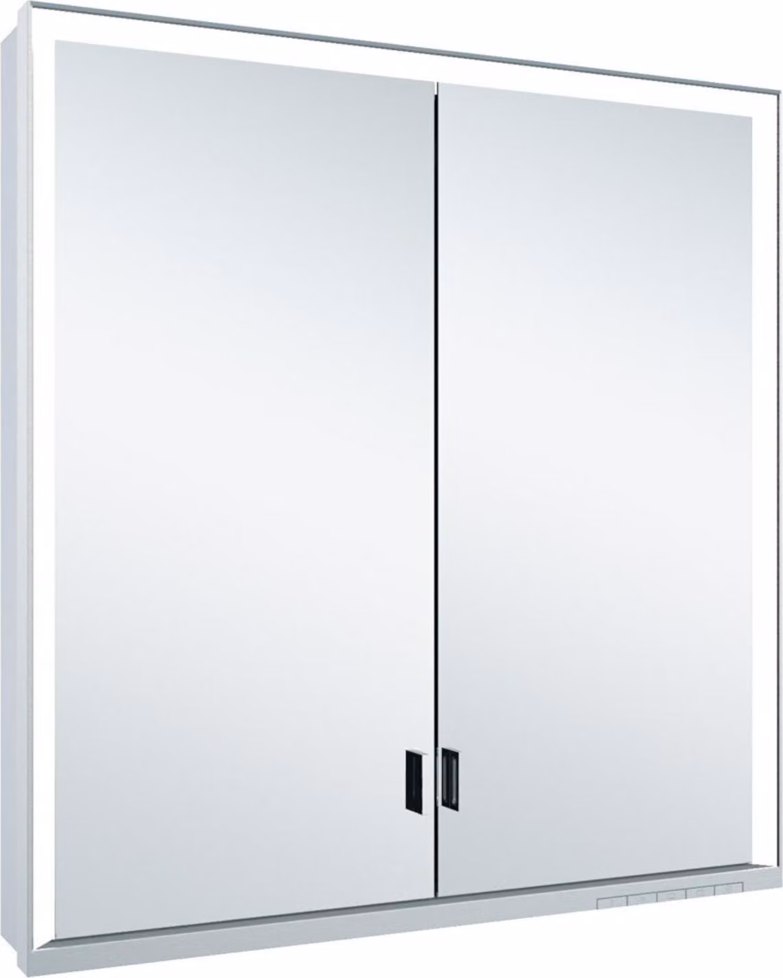 KEUCO Royal Lumos armoire de toilette murale 2 portes, porte longue, 700mm, 14327172301, 14327172301