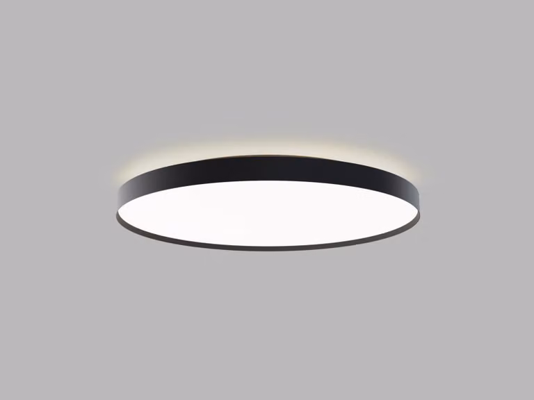 LED2 1276053D Plafona TORO 80, codice articolo, B DALI/PUSH DIM 80+12W 3000K/4000K nero