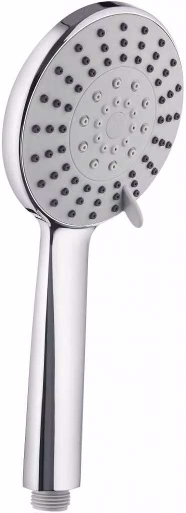 Doccia a mano, 5 funzioni, cromo, grigio